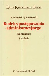 Obrazek Kodeks postępowania administracyjnego komentarz