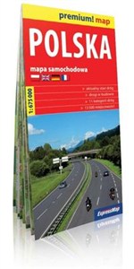 Obrazek Polska mapa samochodowa 1:675 000
