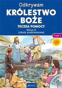 Obrazek Teczka pomocy 2 Odkrywam królestwo Boże Część 1 z płytą CD Szkoła podstawowa