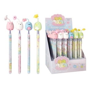 Picture of Długopis wymazywalny Animals niebieski (36szt)