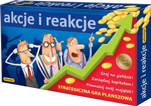 Obrazek Akcje i reakcje Strategiczna gra planszowa