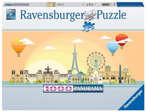 Obrazek Puzzle 1000 Panoramiczne Paryż