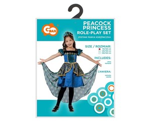 Picture of Strój dla dzieci Pawia Księżniczka rozm.110/120cm