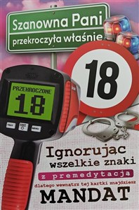 Obrazek Karnet Urodziny 18