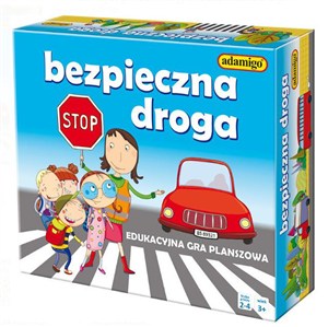 Obrazek Bezpieczna droga Edukacyjna gra planszowa