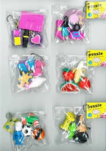 Obrazek Gumki do ścierania puzzle ToysInn stn-06 1 szt. mix wzorów