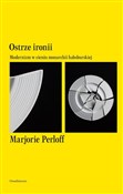Ostrze iro... - Marjorie Perloff - Ksiegarnia w UK