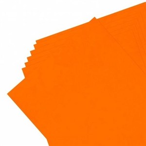 Picture of Karton ozdobny A1 pomarańczowy 180g 20szt