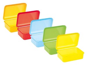 Obrazek Pojemnik na śniadanie 18x13cm MIX