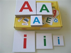 Obrazek Zestaw dydaktyczny Samogłoski Podstawowe Reguły Nabywania Języka