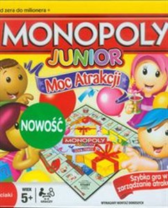 Obrazek Monopoly Junior Moc atrakcji