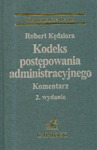 Obrazek Kodeks postępowania administracyjnego komentarz