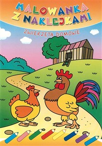 Obrazek Malowanka z naklejkami. Zwierzęta domowe