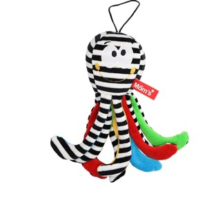 Obrazek Mom's Care Mini ośmiornica biało-czarna