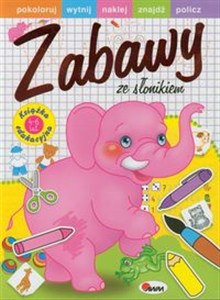 Picture of Zabawy ze słonikiem Książka edukacyjna 4-6 lat