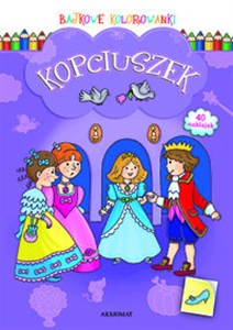 Picture of Bajkowe kolorowanki Kopciuszek