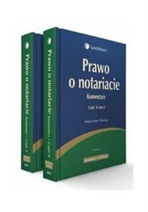 Obrazek Prawo o notariacie Komentarz Część 2 Tom 1-2 Pakiet