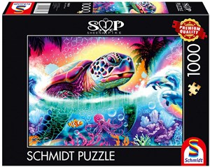 Obrazek Puzzle 1000 PQ Sheena Pike Żółw 113665