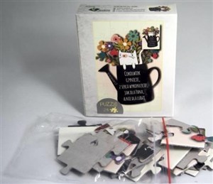 Obrazek Puzzle. Kot. Cokolwiek czynicie