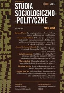 Obrazek Studia Socjologiczno-Polityczne 1/10/2019