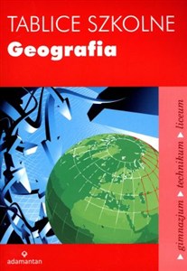 Obrazek Tablice szkolne Geografia Gimnazjum, technikum, liceum