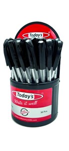 Obrazek Długopis Today's Trix czarny (30szt)