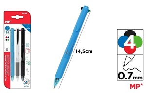 Picture of Długopis 4-kolorowy 0.7mm 3szt