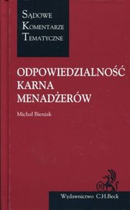 Picture of Odpowiedzialność karna menadżerów