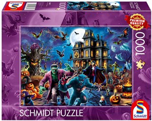 Obrazek Puzzle 1000 PQ Halloween 113678