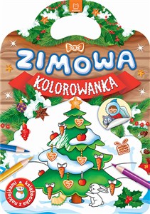 Obrazek Zimowa kolorowanka