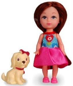 Picture of Lalka Natalia dziewczynka z pieskiem
