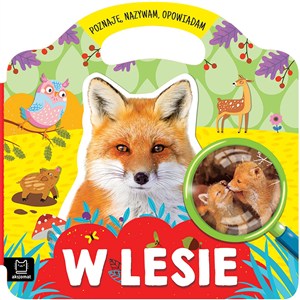 Obrazek W lesie. Poznaję, nazywam, opowiadam