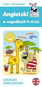 Obrazek Kapitan Nauka Angielski 4-6 lat Zagadki obrazkowe