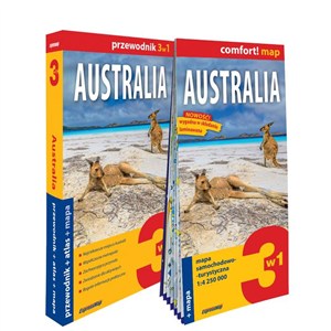 Obrazek Australia 3w1 przewodnik + atlas + mapa