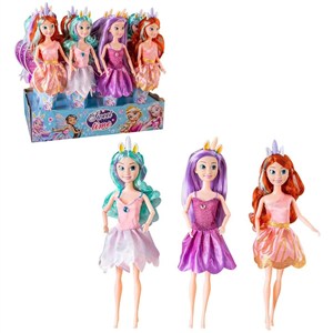 Picture of Lalka dziewczynka w sukience MIX