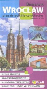 Obrazek Plan kieszonkowy rysunkowy wersja hiszp. - Wrocław