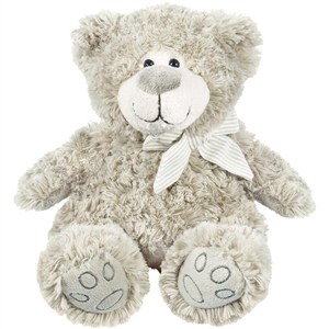 Picture of Maskotka Miś z kokardą ecru 27cm 13197