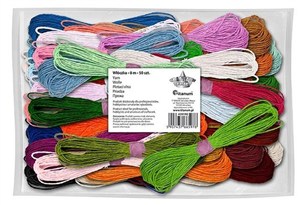 Obrazek Mulina 8mm 50 kolorów