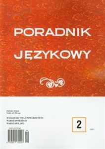 Picture of Poradnik Językowy 2 /2011