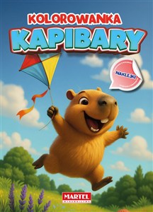 Obrazek Kolorowanka Kapibary z naklejkami