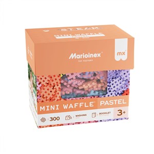 Obrazek Marioinex Mini Waffle Pastel 300 el.