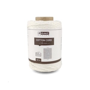 Picture of Sznurek bawełniany 1,8mm 50m biały D.RECT