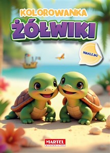 Obrazek Kolorowanka Żółwiki z naklejkami