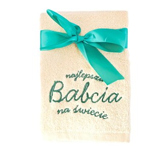 Obrazek Ręcznik z dedykacją dla Babci