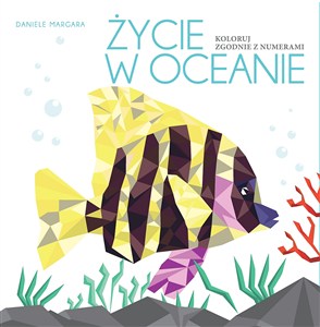Obrazek Życie w oceanie Koloruj zgodnie z numerami