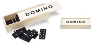 Picture of Domino w drewnianym pudełku