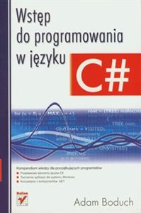 Obrazek Wstęp do programowania w języku C#