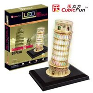 Picture of Puzzle 3D Krzywa wieża LED