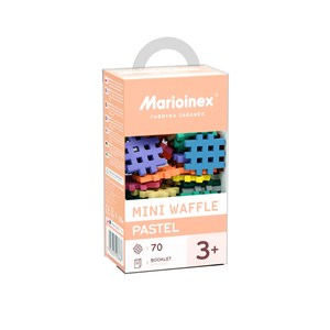 Obrazek Marioinex Mini Waffle pastel 70 elementów