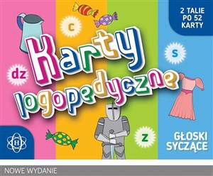 Obrazek Karty logopedyczne. Głoski syczące. Komplet